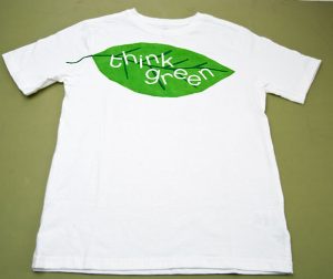 nvironmentally friendly choice of t-shirt with print